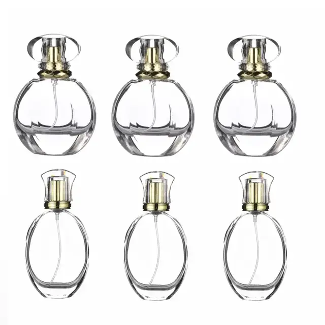 Glass Perfume Spray Bottles