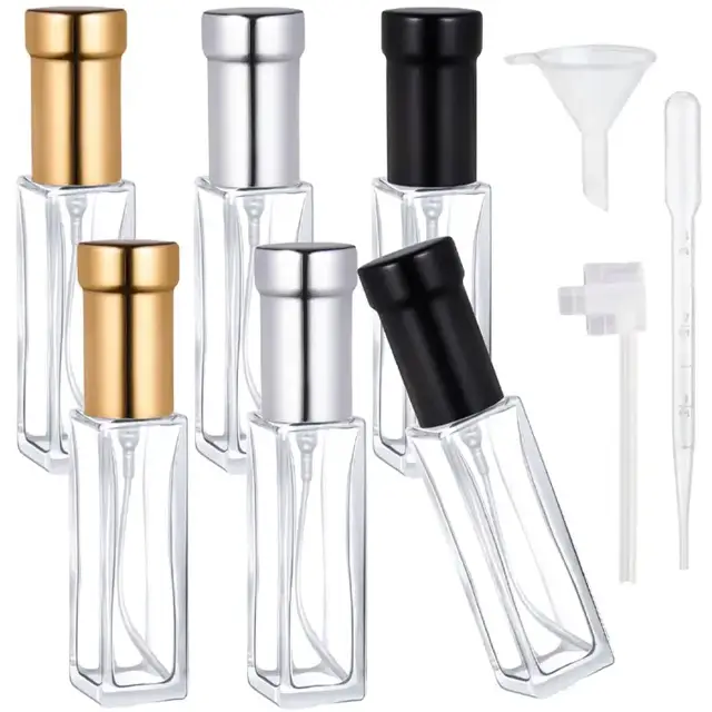 Glass Perfume Spray Bottles