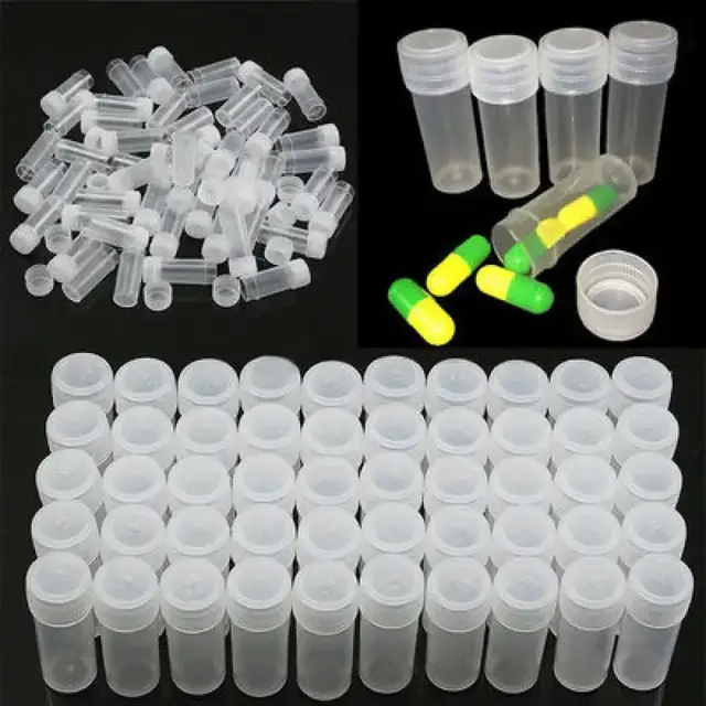 Plastic Sample Vials