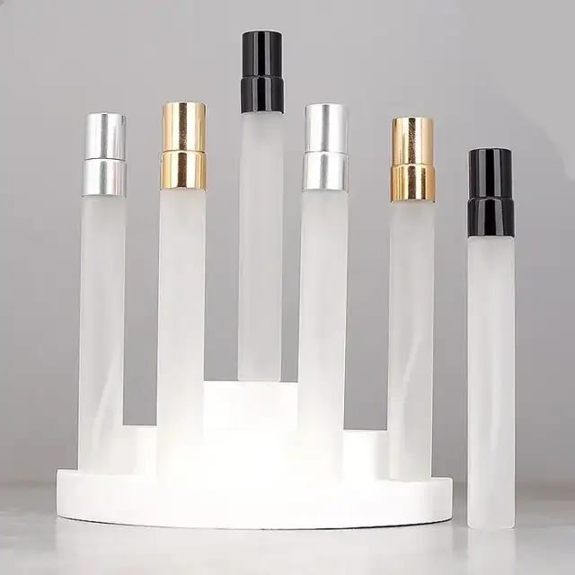 Frosted Glass Perfume Spray Bottles view 2