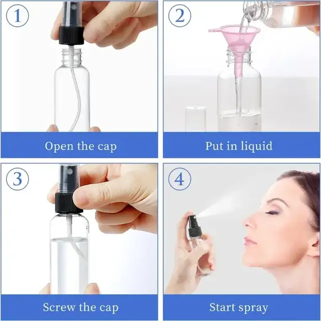 Plastic Perfume Spray Bottles view 3