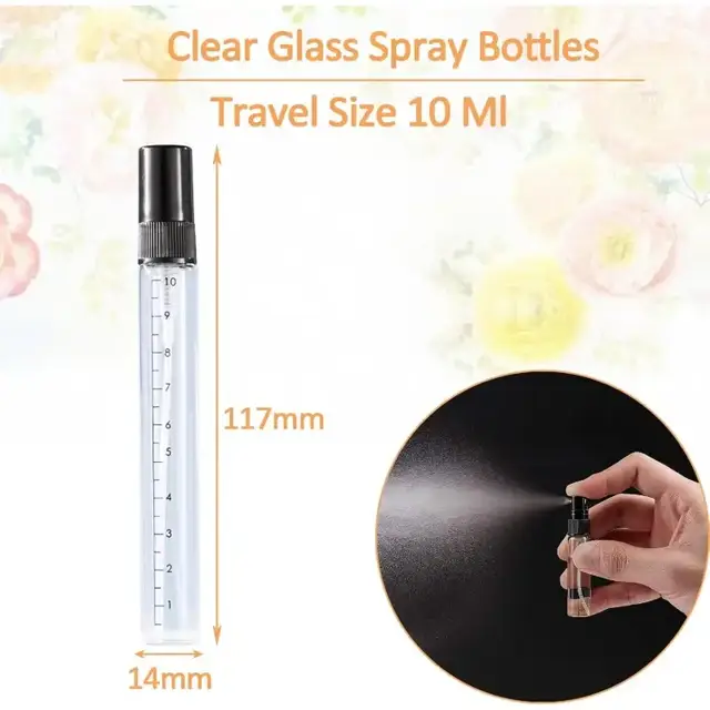 Glass Sample Spray Bottles view 2