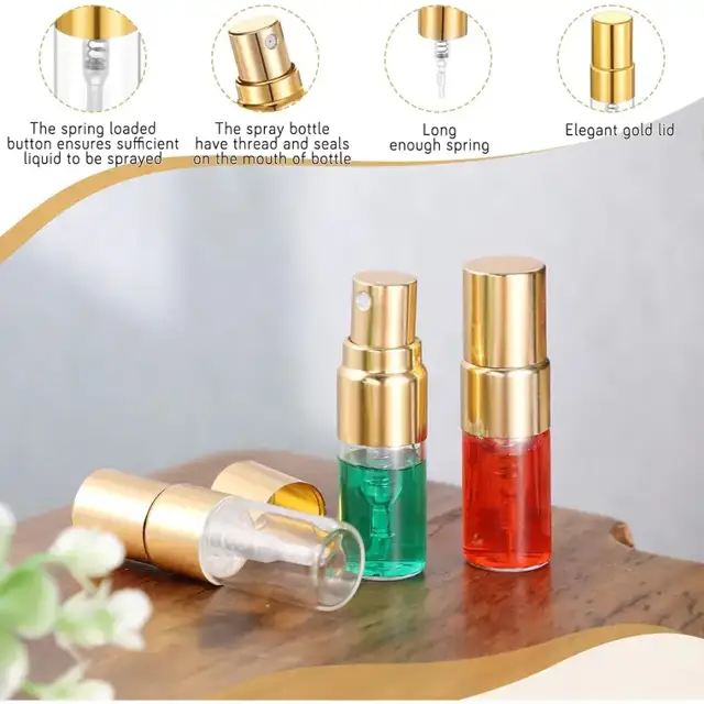 Glass Sample Spray Bottles view 2