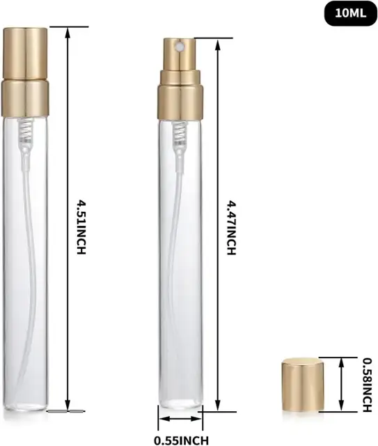 Glass Sample Spray Bottles view 5
