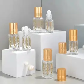 Refillable glass roll-on bottles view 1