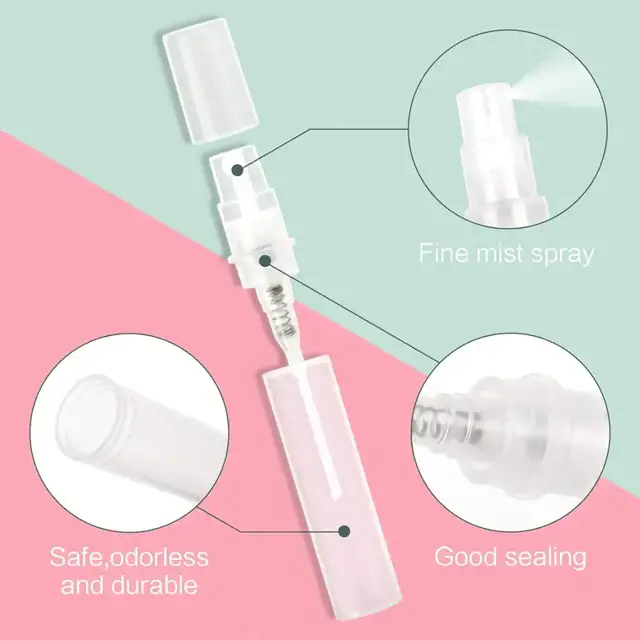 Plastic Sample Spray Bottles view 2