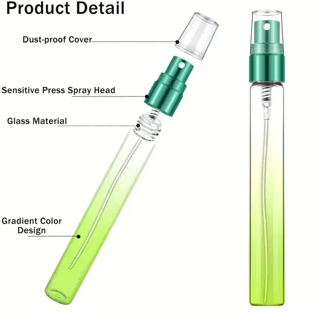 Glass Perfume Spray Bottles view 2