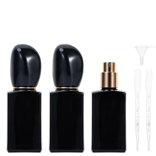Glass Perfume Spray Bottles