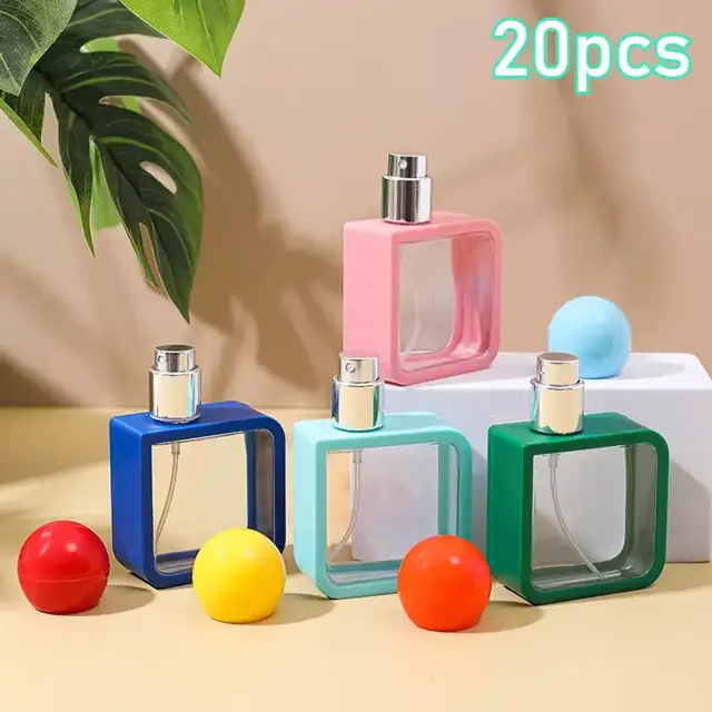 Square Perfume Spray Bottles
