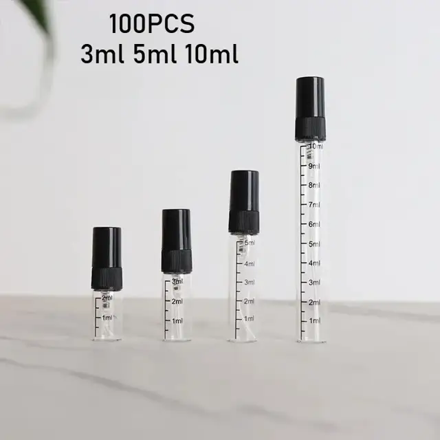 Glass Sample Spray Bottles