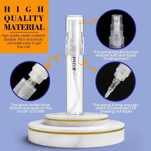 Plastic Sample Spray Bottles view 4