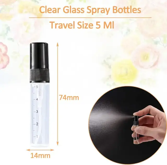 Glass Sample Spray Bottles view 2