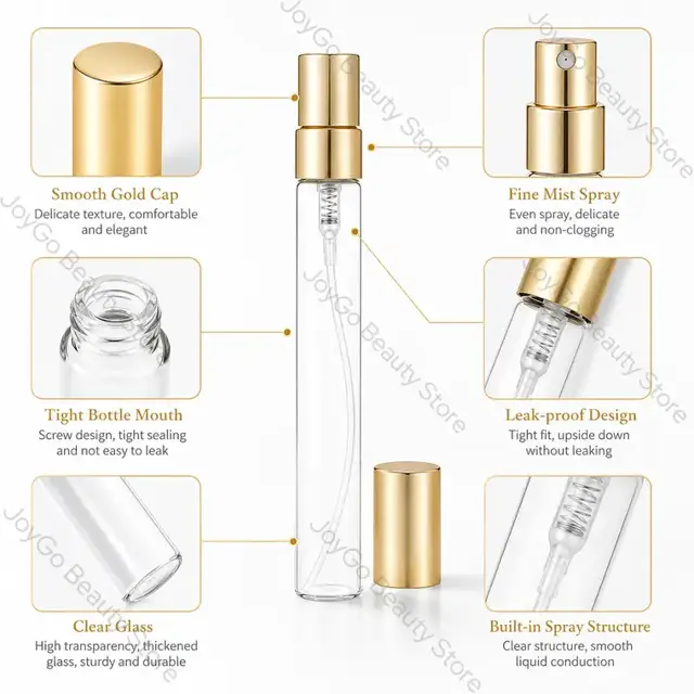 Glass Sample Spray Bottles view 3