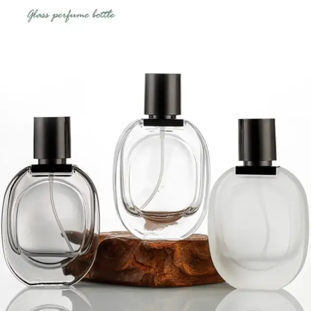 Frosted Glass Perfume Spray Bottles view 2