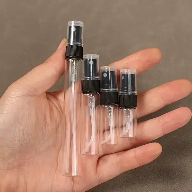 Glass Sample Spray Bottles
