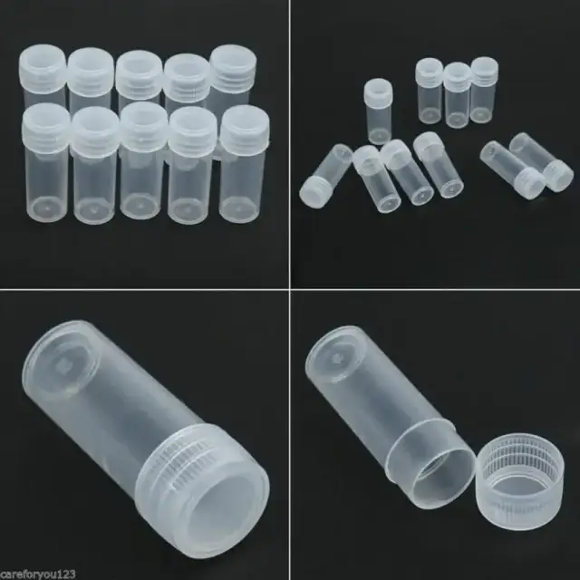 Plastic Sample Vials view 2